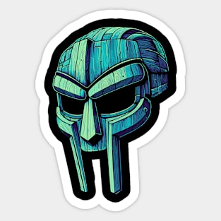 MF DOOM MASK Sticker